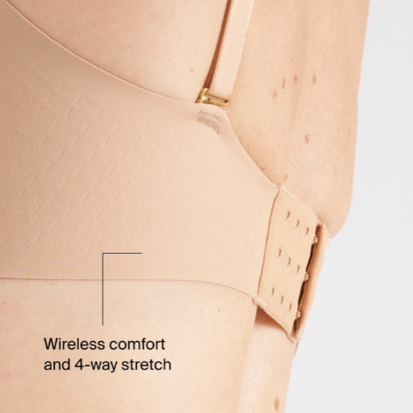 knix NWT WingWoman Contour Bra - Black - Size 6 - Picture 5 of 17